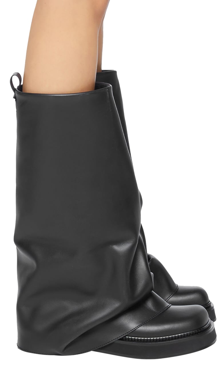 The Attico Robin Combat Boot Zwart