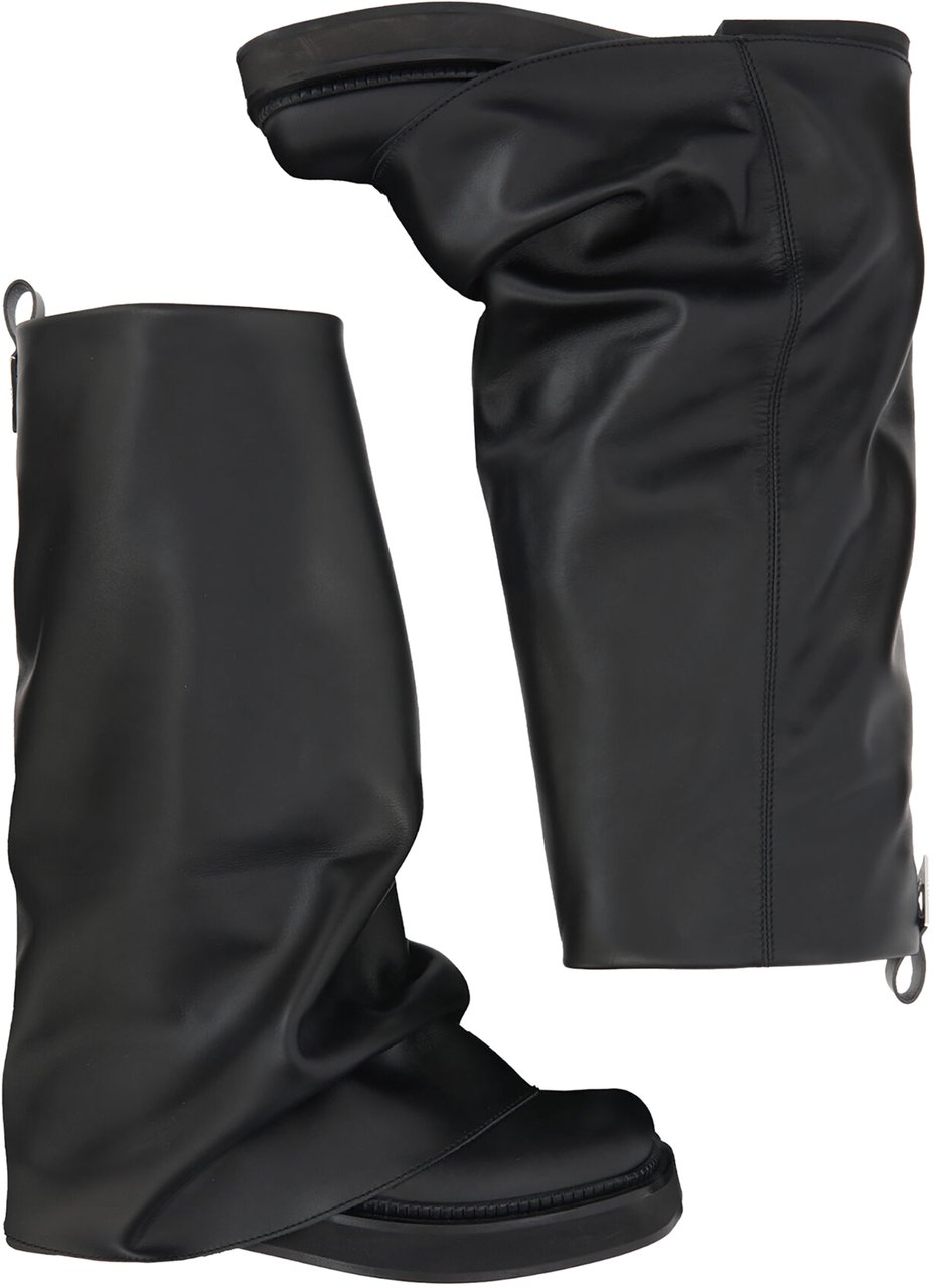 The Attico Robin Combat Boot Zwart