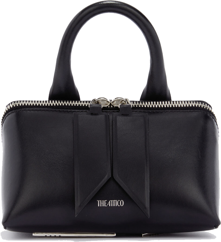 The Attico Friday Mini Bag Black Zwart