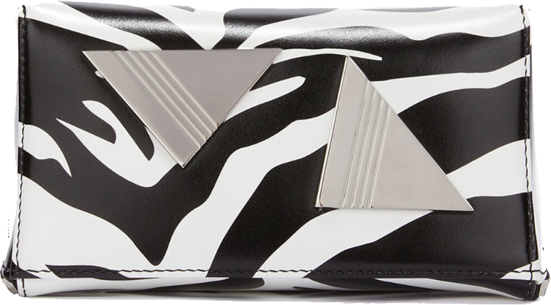 The Attico Friday Mini Bag Black White Wit