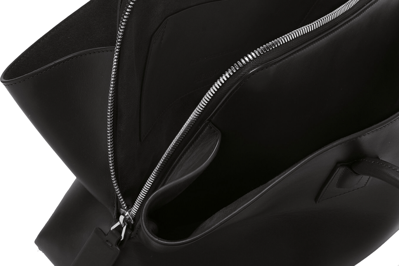 The Attico Passeggiata Medium Black Zwart