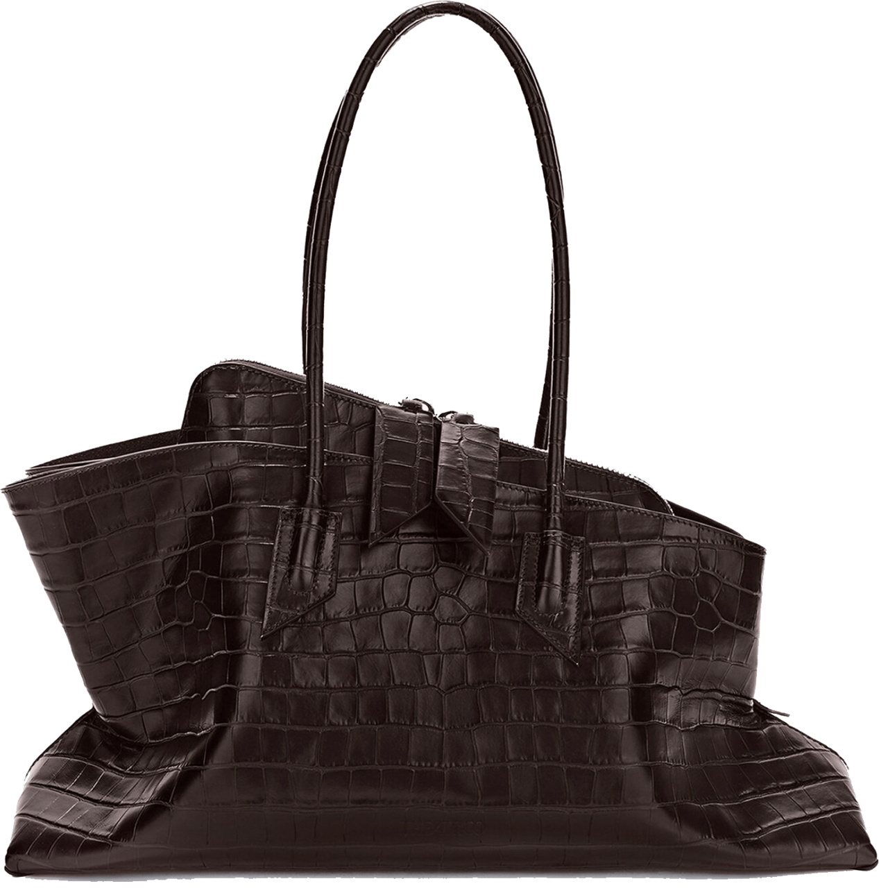 The Attico Passeggiata Medium Coffee Bruin