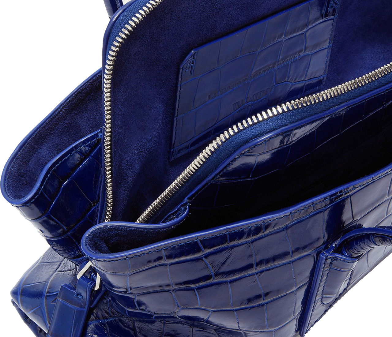 The Attico Passeggiata Small Electric Blu Blauw