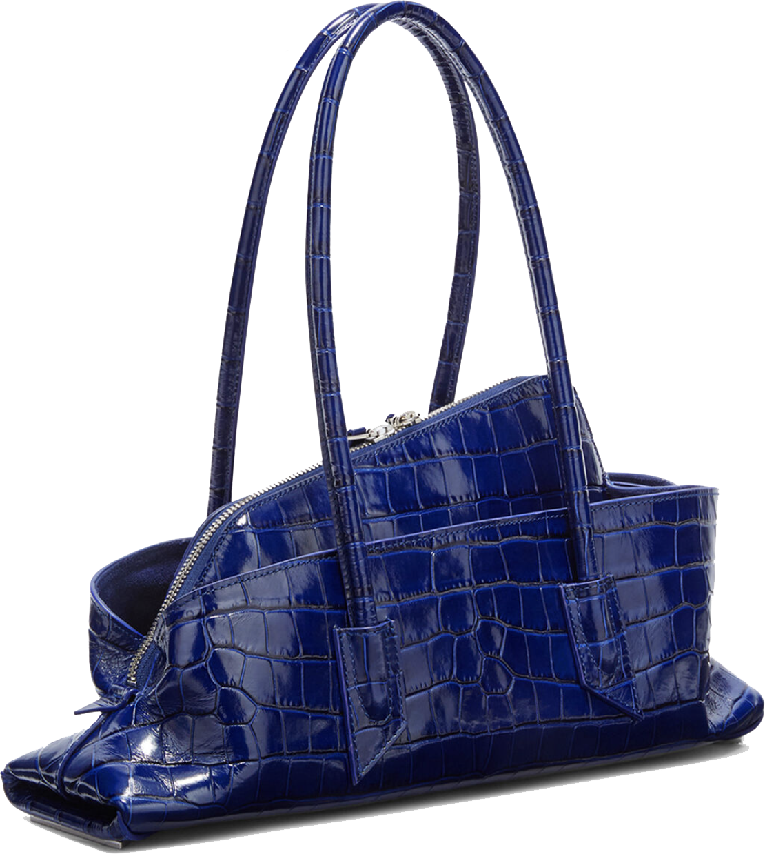 The Attico Passeggiata Small Electric Blu Blauw