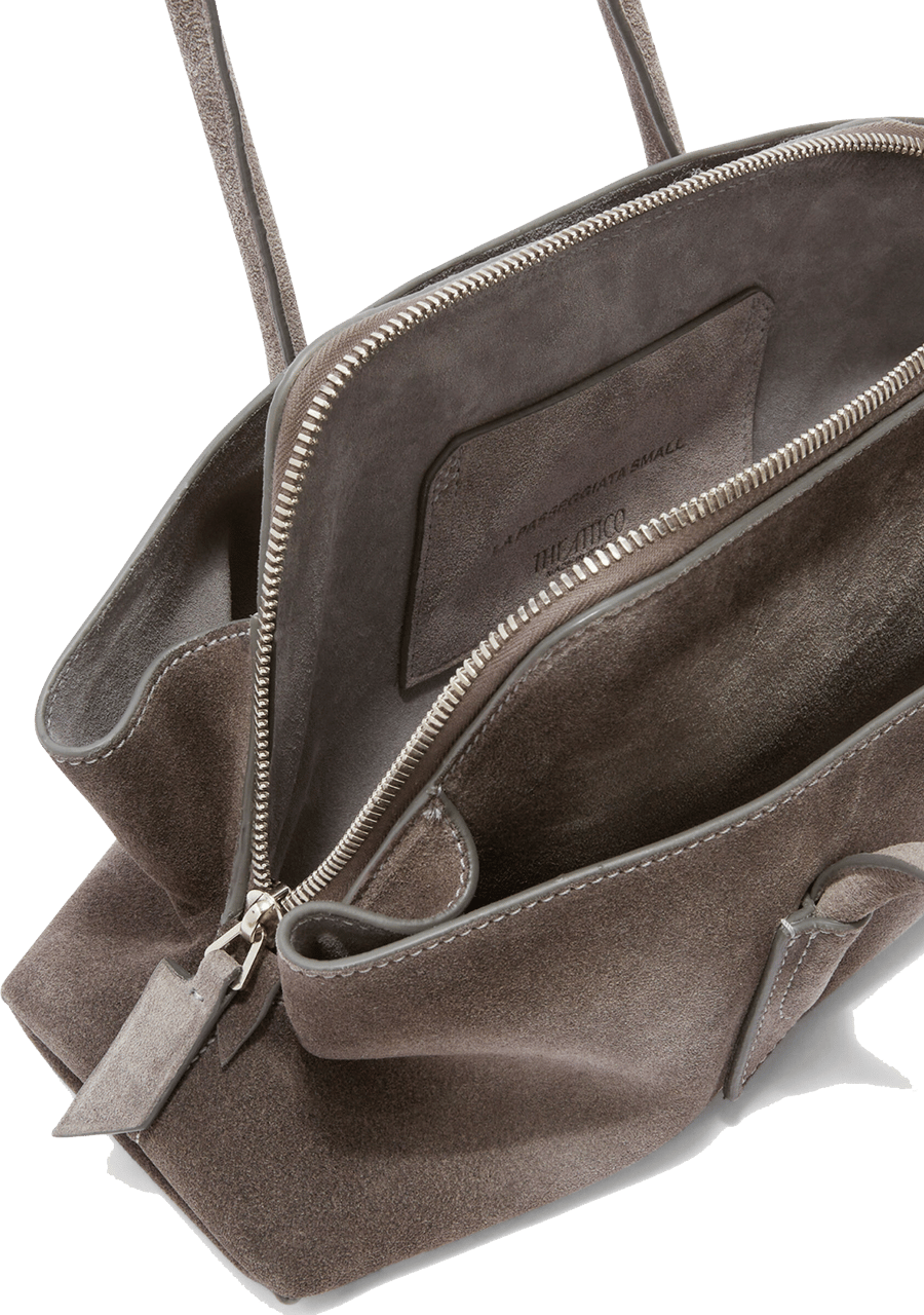 The Attico Passeggiata Small Grey Grijs