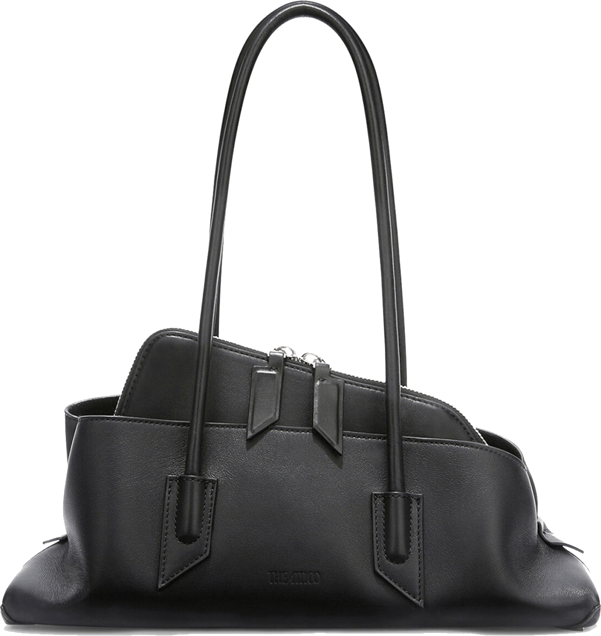 The Attico Le Passegiata Small Black Zwart