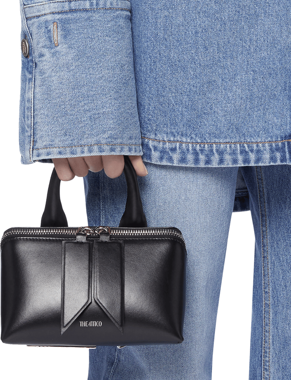 The Attico Friday Black Mini Zwart