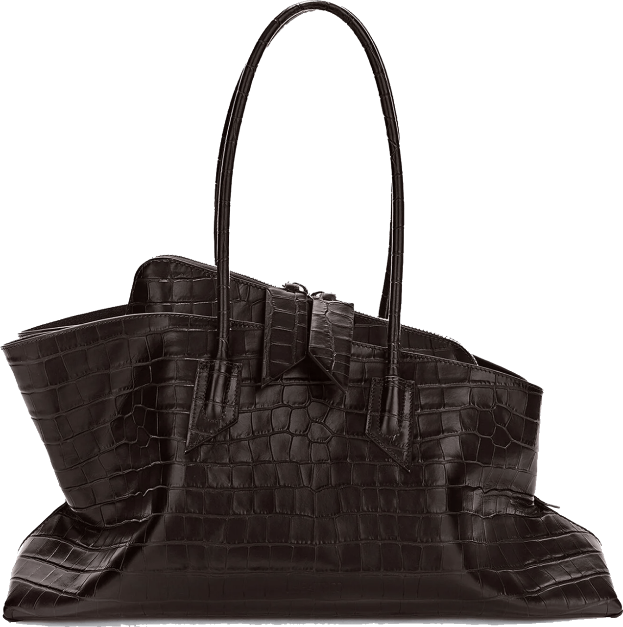 The Attico Le Passegiata Medium Coffee Bruin