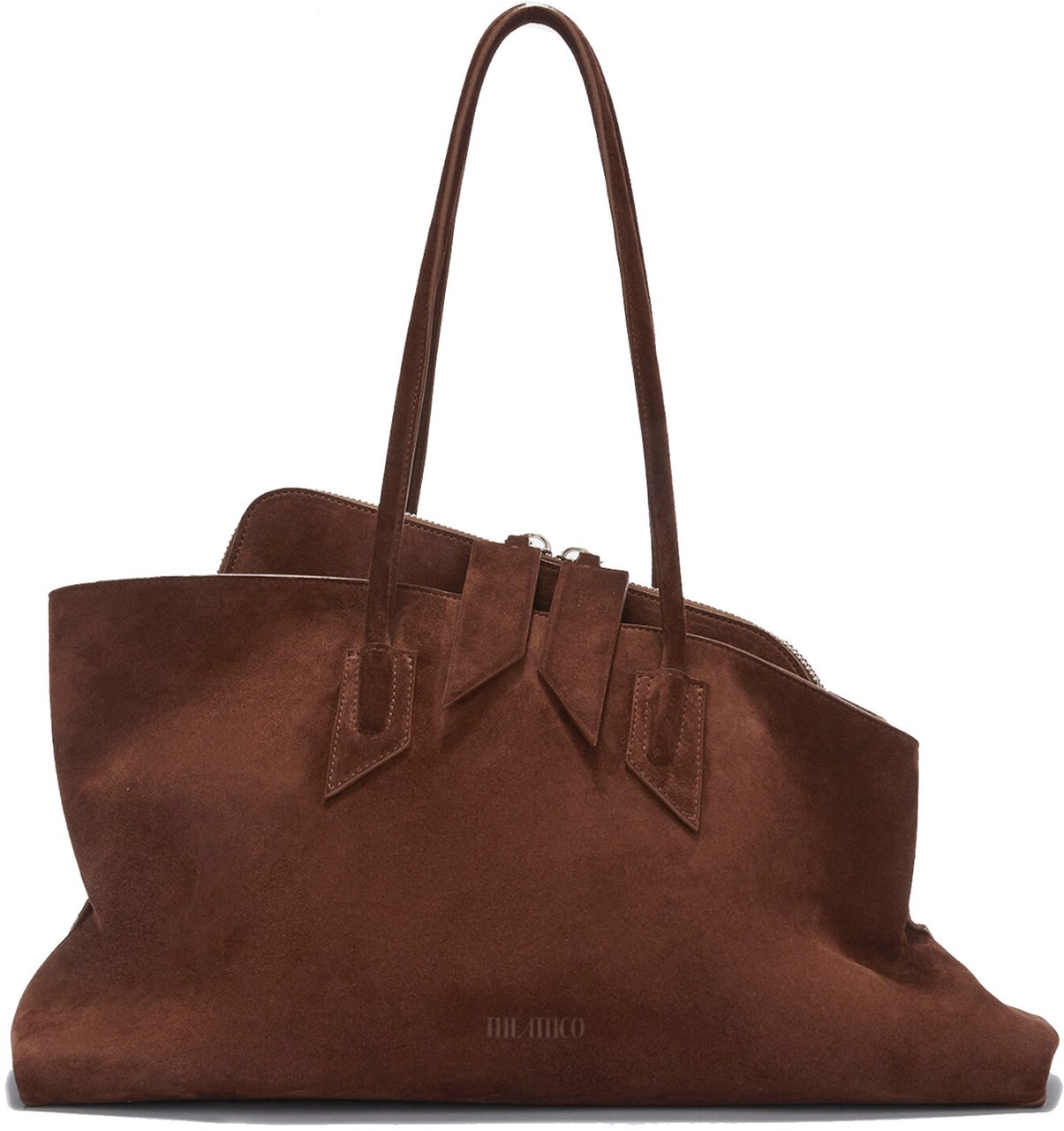 The Attico Le Passegiata Medium Light Choco Bruin
