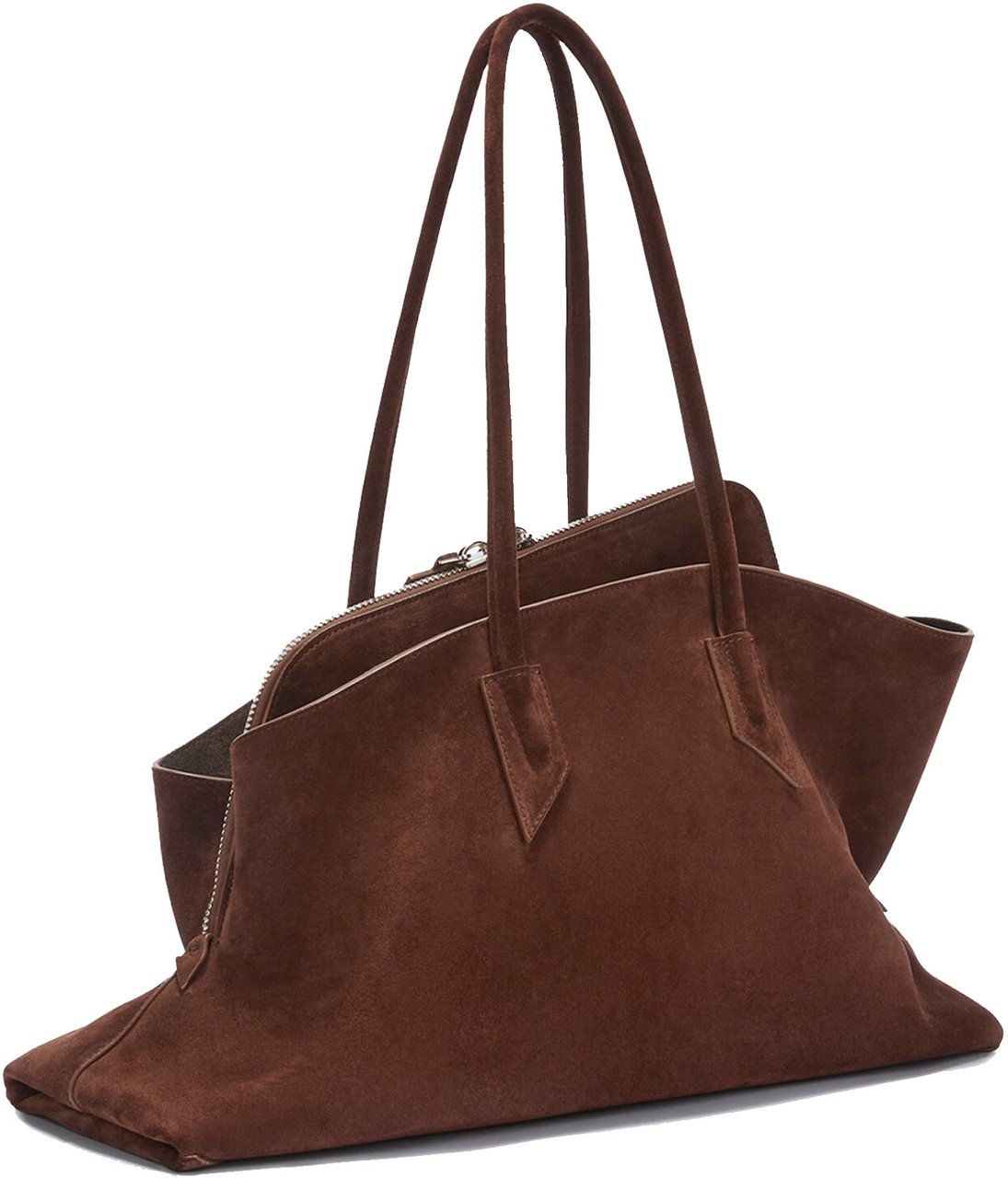 The Attico Le Passegiata Medium Light Choco Bruin