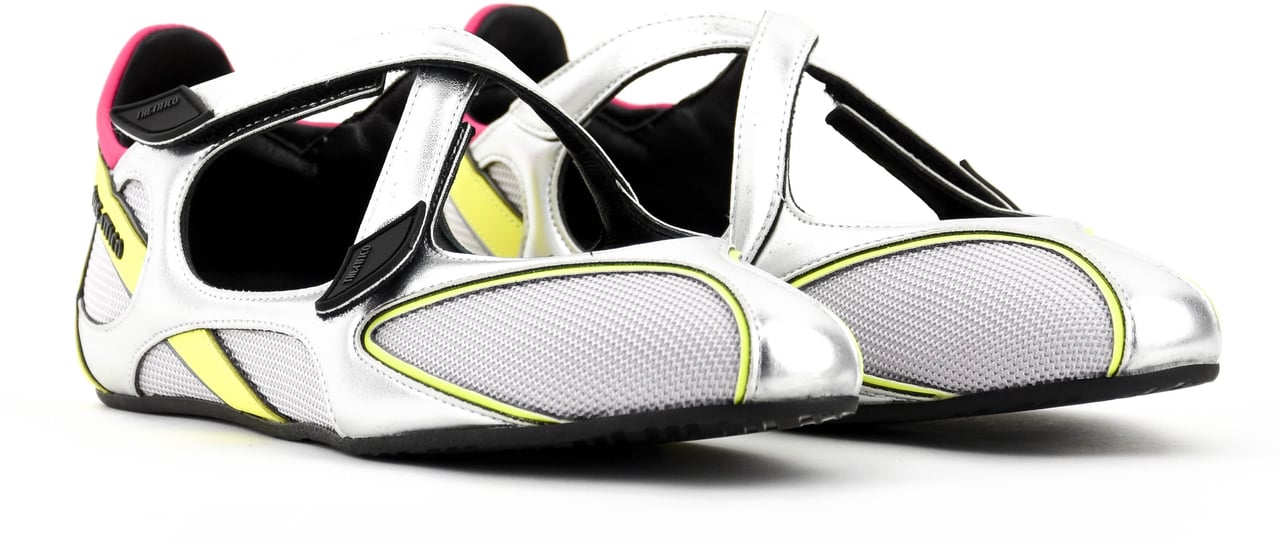 The Attico Floor 01 Ballerina Holographic Zilver