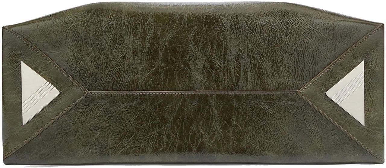 The Attico Le Passeggiata Medium Olive Groen