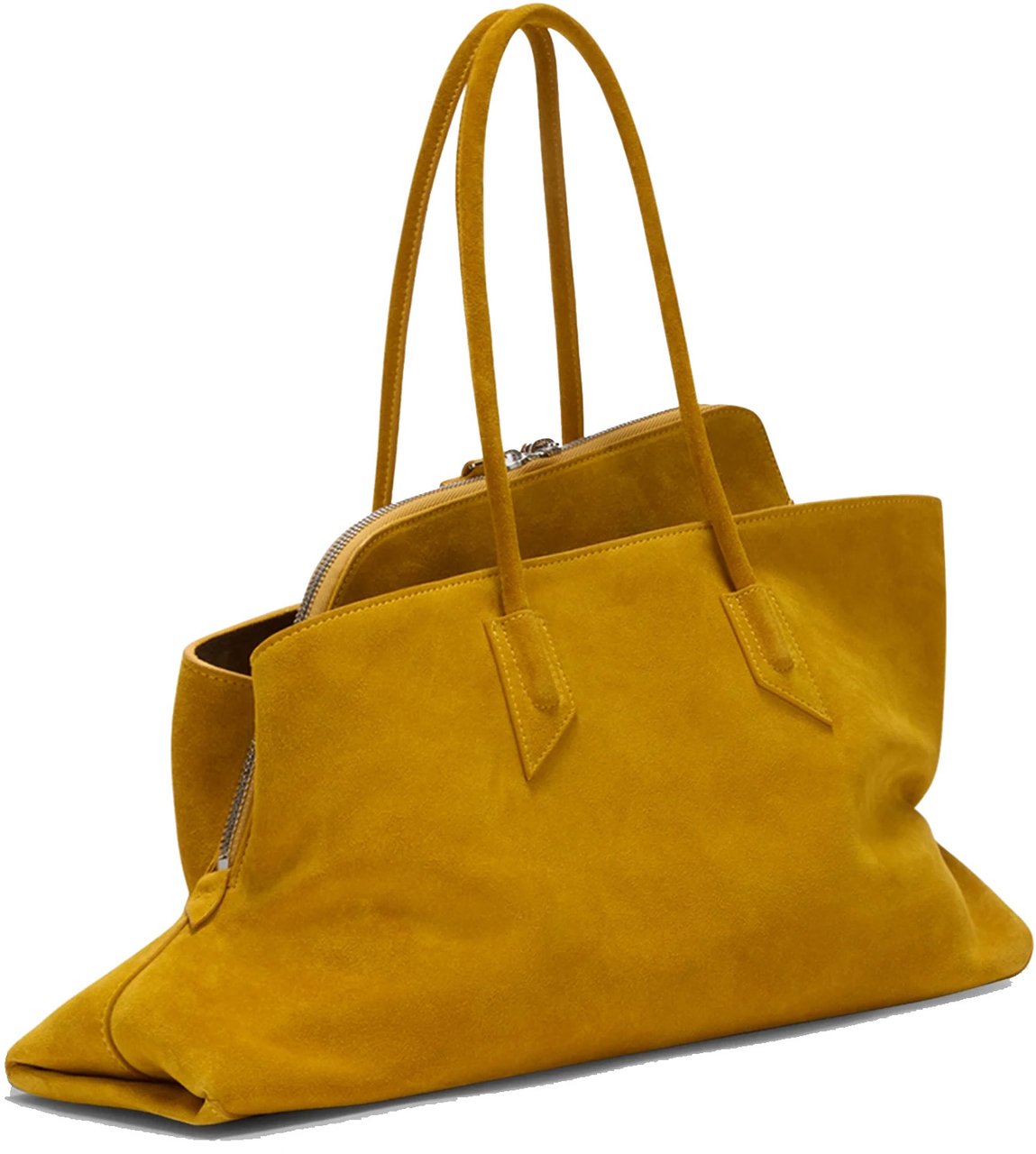 The Attico Le Passeggiata Medium Sunflower Geel