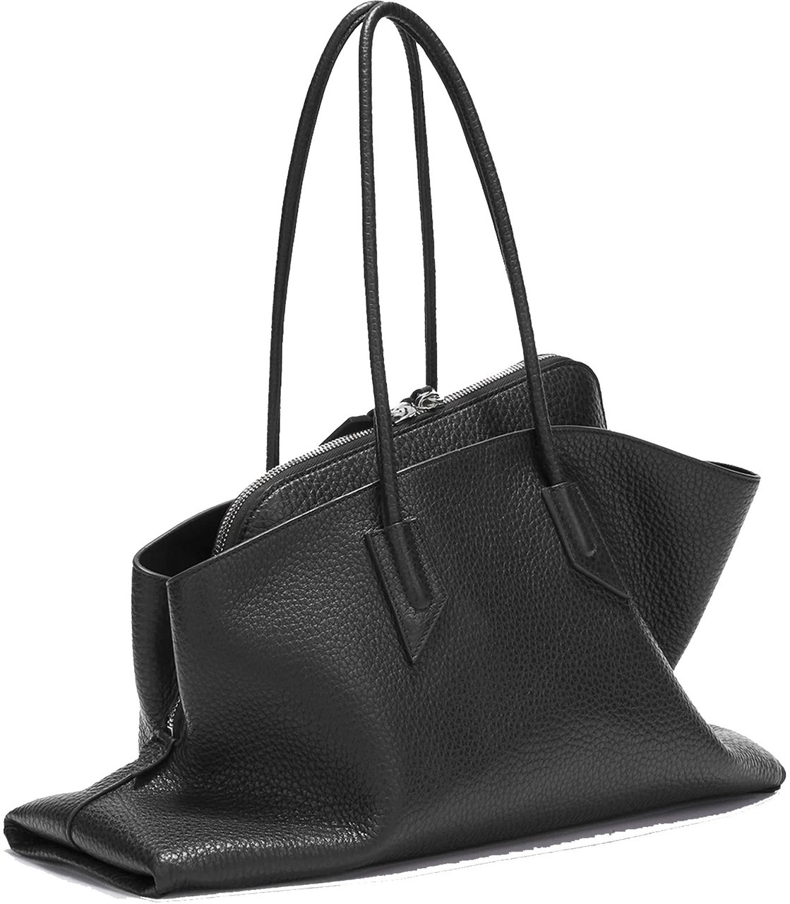 The Attico Le Passeggiata Medium Black Zwart