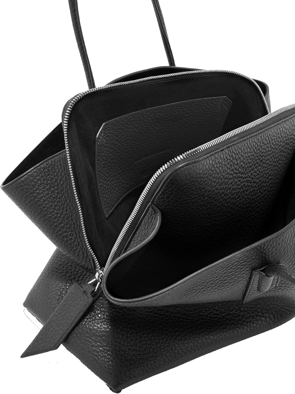 The Attico Le Passeggiata Medium Black Zwart