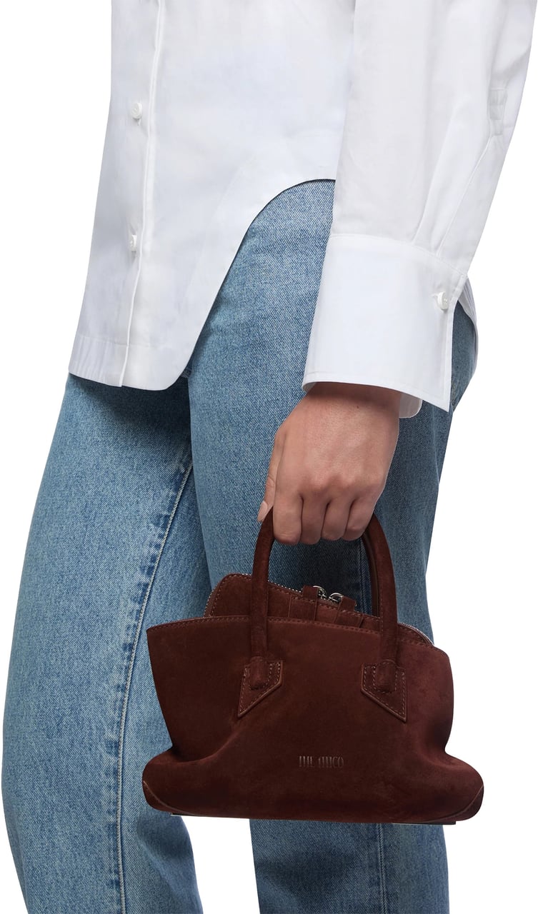 The Attico Le Passeggiata Mini Light Choco Bruin