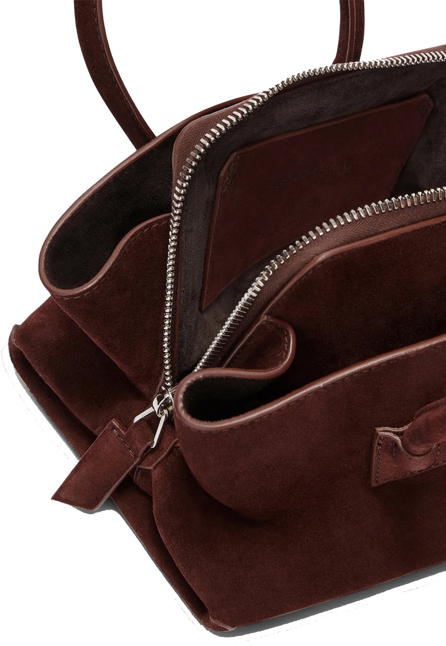 The Attico Le Passeggiata Mini Light Choco Bruin