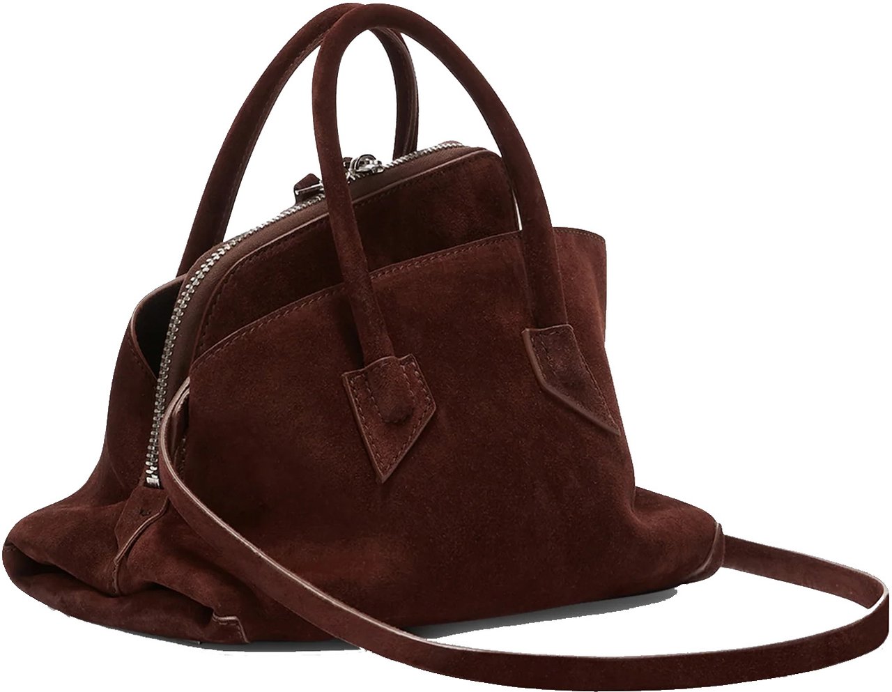 The Attico Le Passeggiata Mini Light Choco Bruin