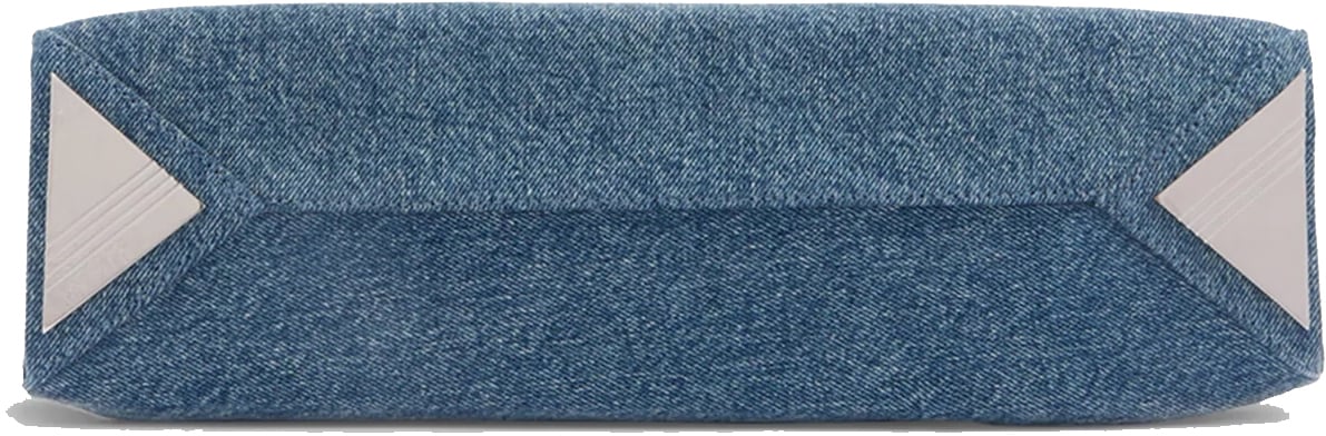 The Attico Le Passeggiata Small Denim Washed Blauw
