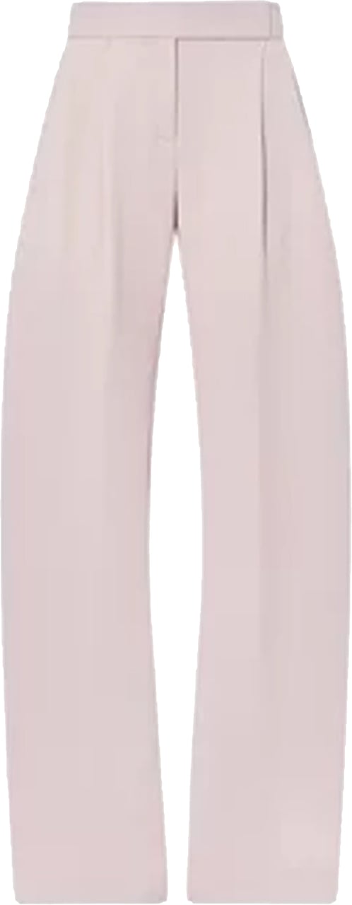 The Attico Wool Blend Taloired Pants Roze