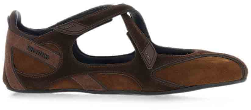 The Attico Flat Shoes Marrone Bruin