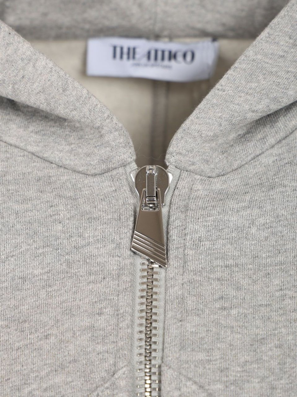 The Attico Sweaters Grey Lichtgrijs