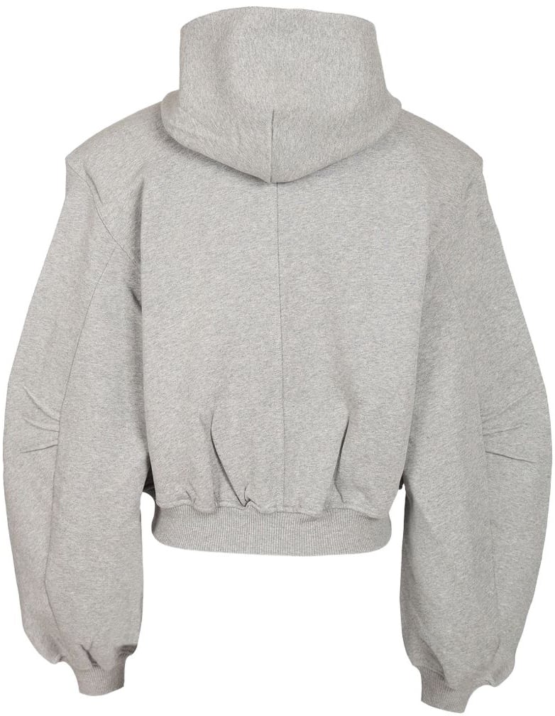 The Attico Sweaters Grey Lichtgrijs