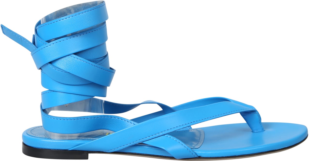 The Attico THE ATTICO Blue Sandals Blauw