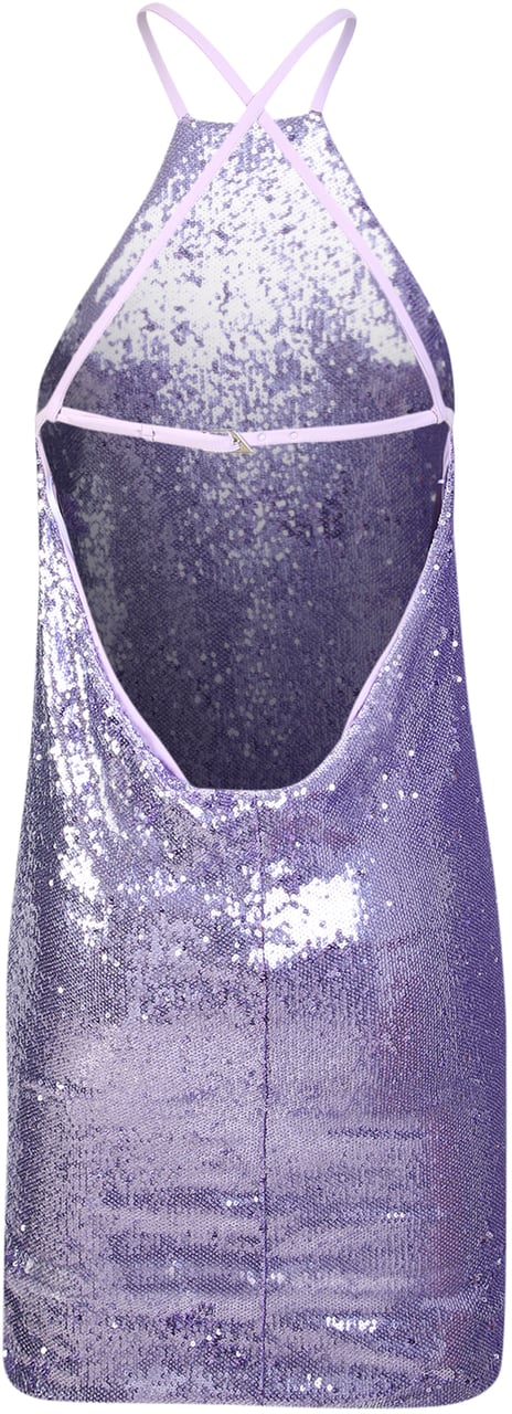 The Attico THE ATTICO Purple Dresses Paars