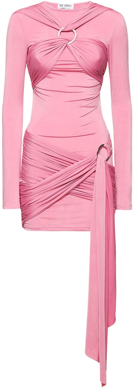 The Attico Pink mini dress Roze