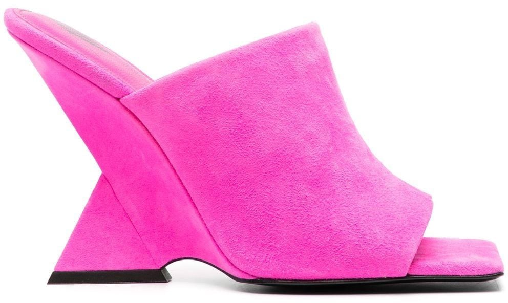 The Attico Sandals Fuchsia Roze