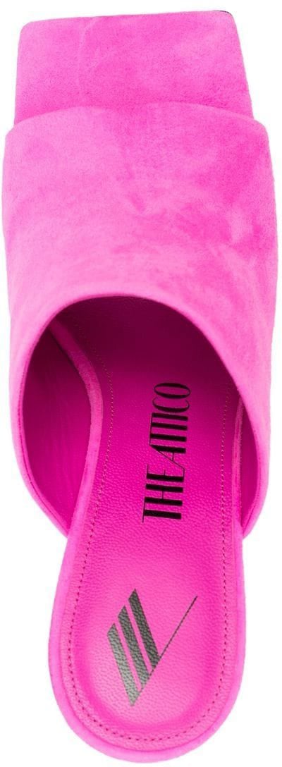 The Attico Sandals Fuchsia Roze