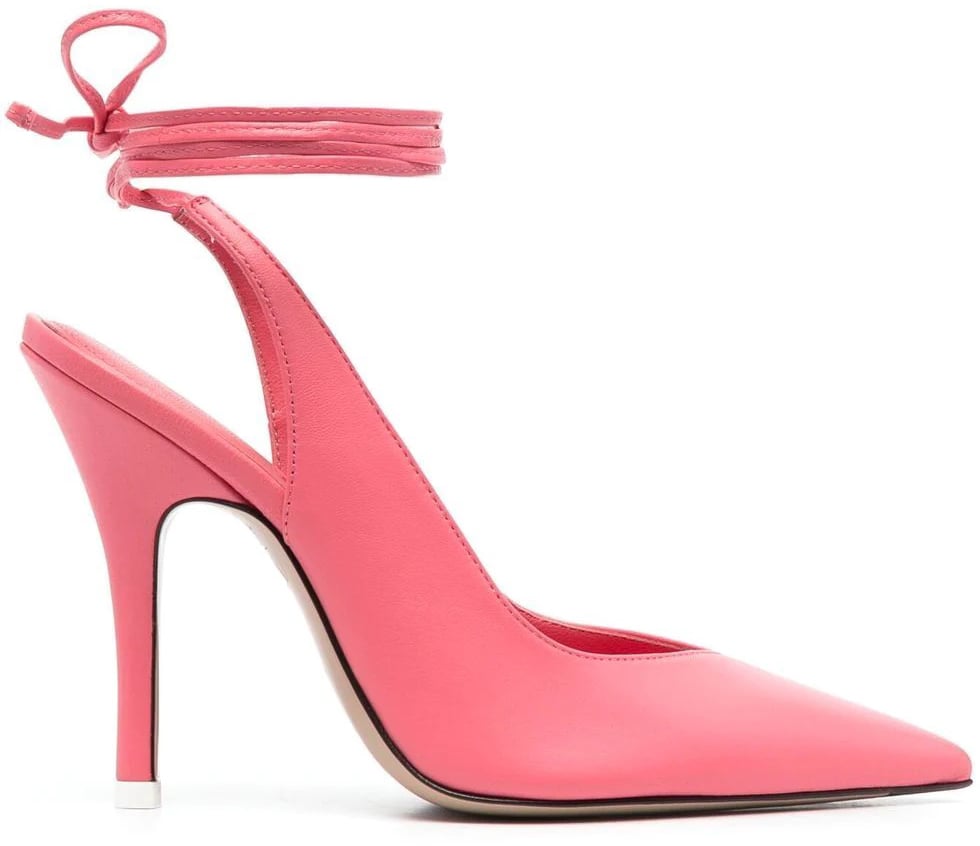 The Attico venus slingback 115mm orange Oranje