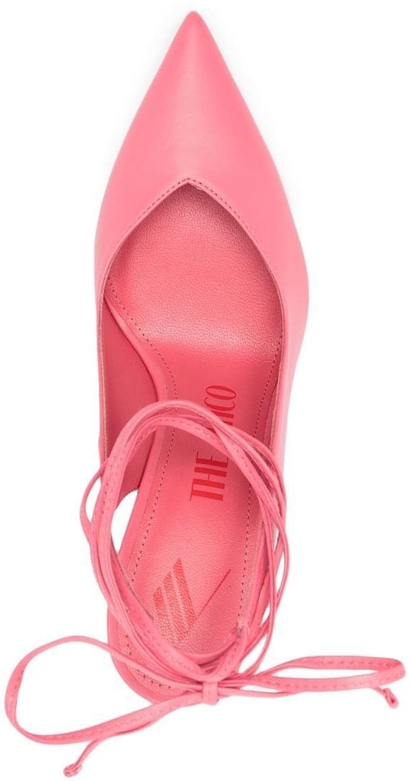 The Attico venus slingback 115mm orange Oranje
