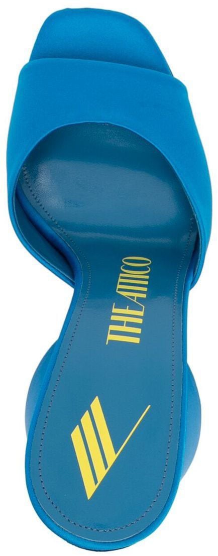 The Attico Sandals Clear Blue Blauw