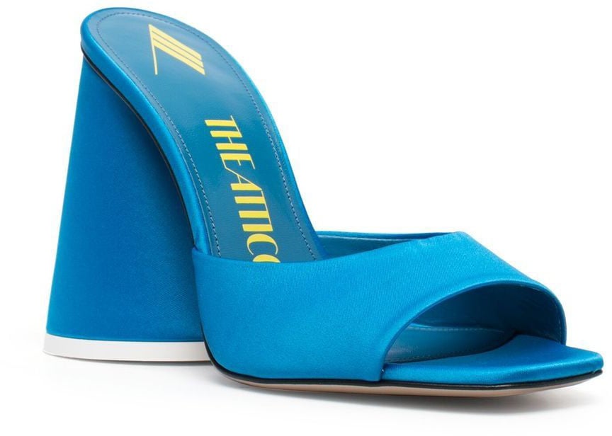 The Attico Sandals Clear Blue Blauw