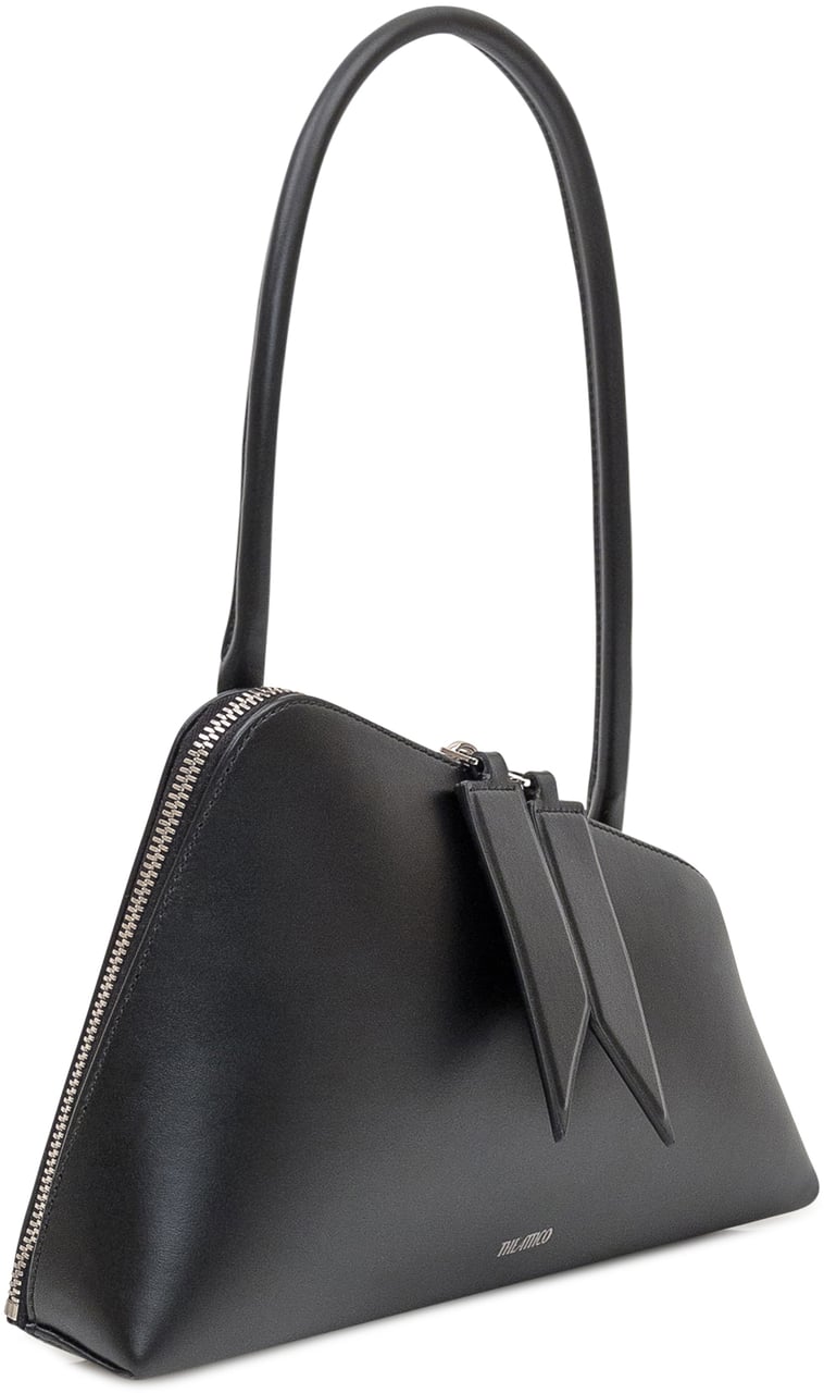 The Attico Borsa Sunrise a Spalla Zwart