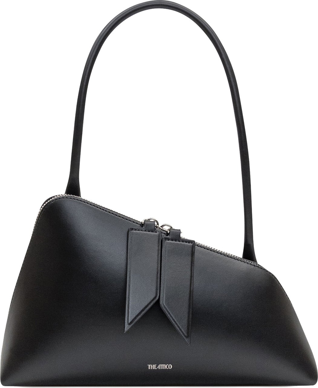 The Attico Borsa Sunrise a Spalla Zwart