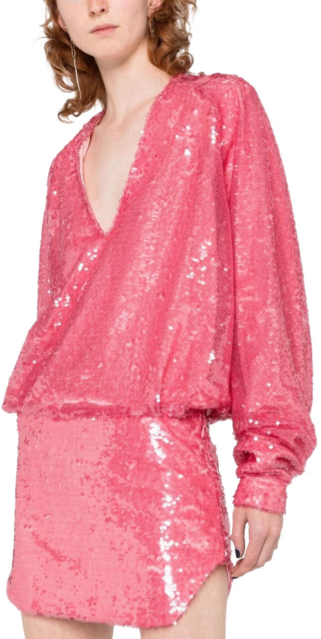 The Attico Dresses Pink Roze