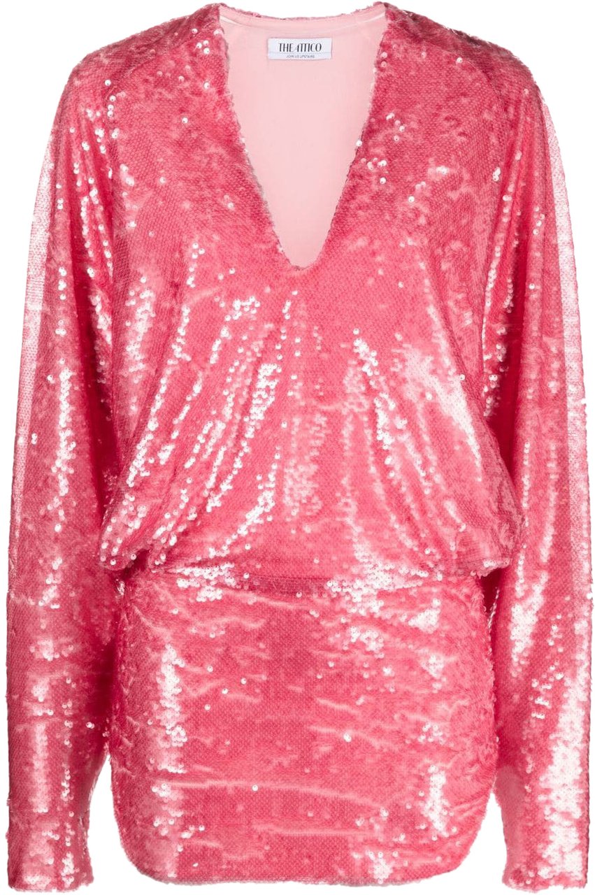 The Attico Dresses Pink Roze