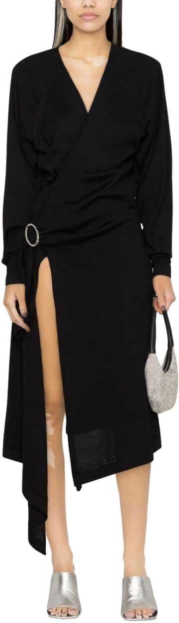 The Attico Dresses Black Zwart