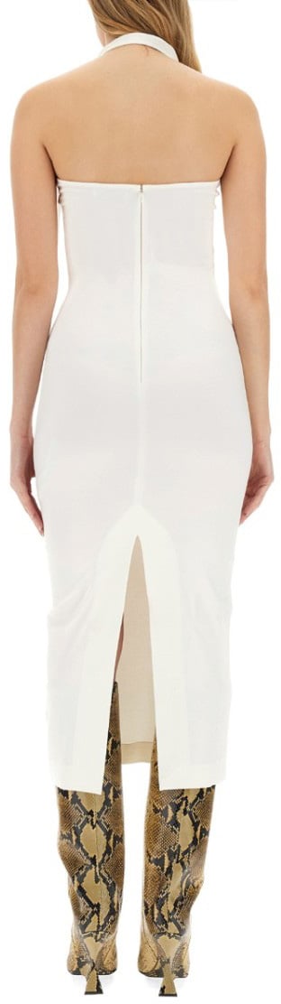 The Attico Midi Dress Wit