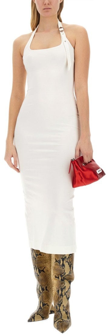The Attico Midi Dress Wit