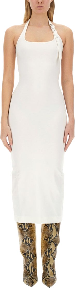 The Attico Midi Dress Wit