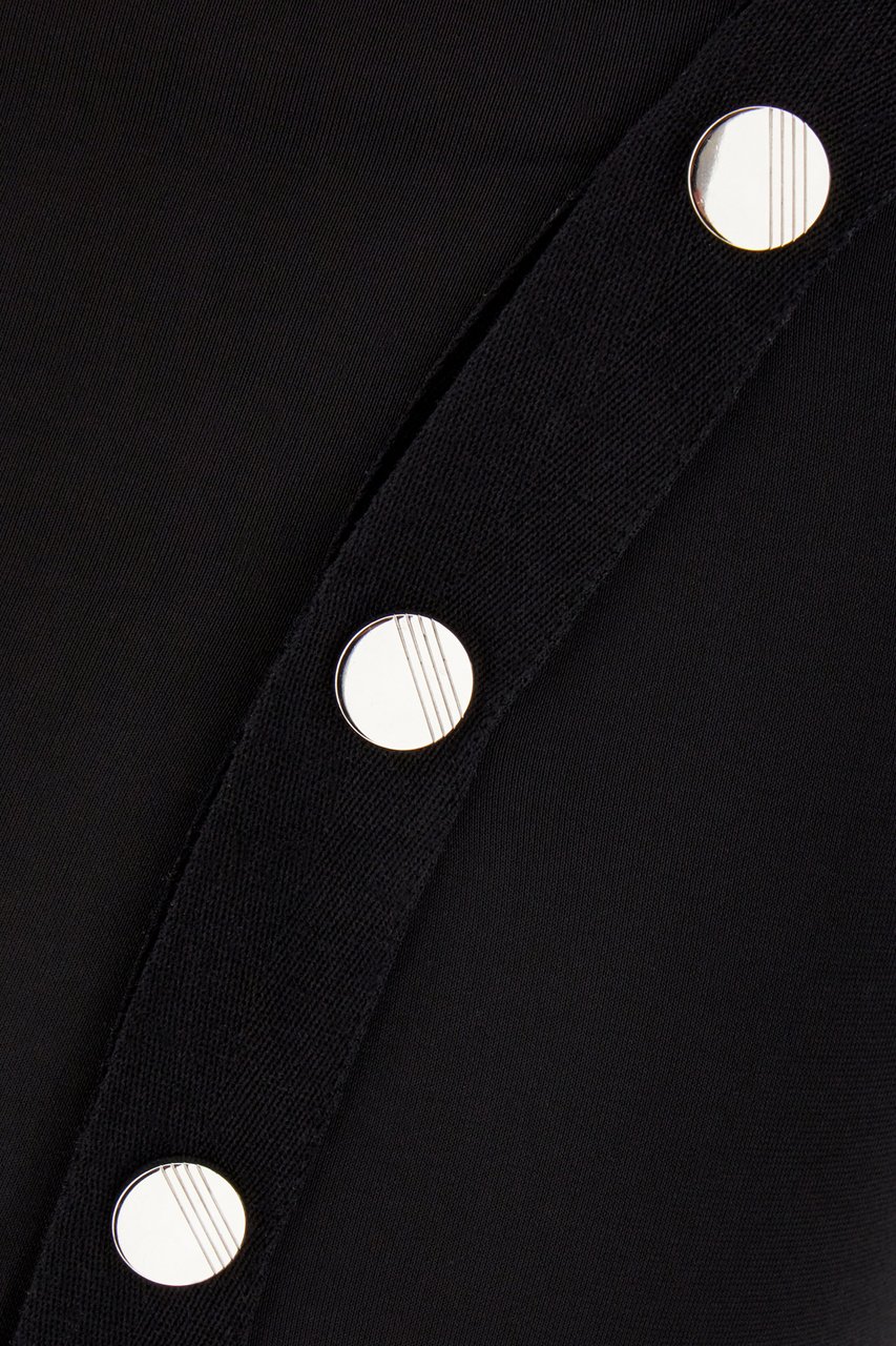 The Attico The Attico Black polyester blend dress Zwart