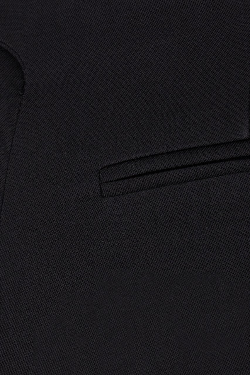 The Attico The Attico Black wool pant Zwart