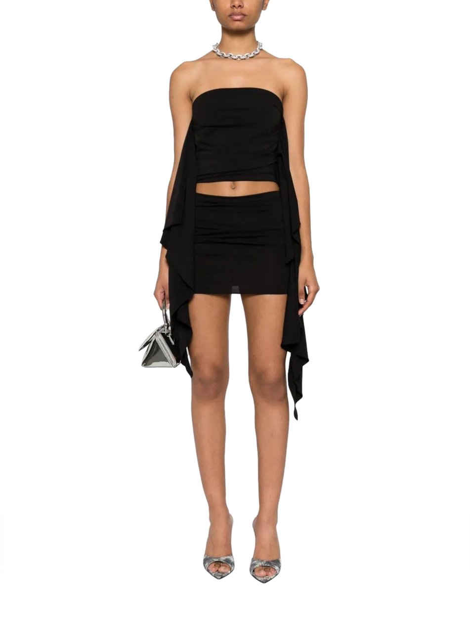 The Attico Mini Skirt Zwart
