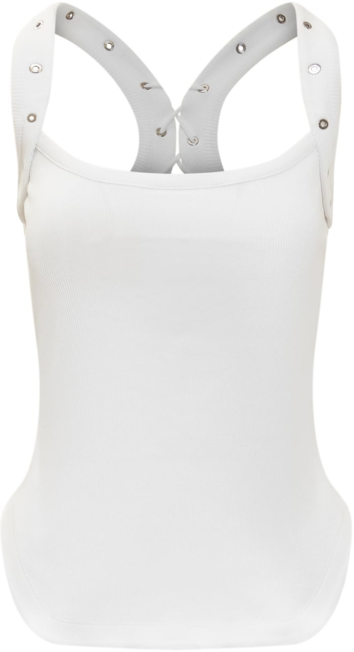 The Attico Tank Top Costina Wit