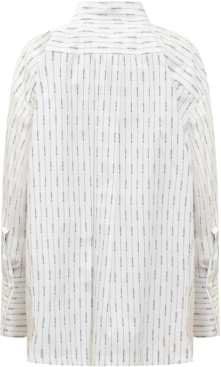 The Attico Camicia Diana Wit