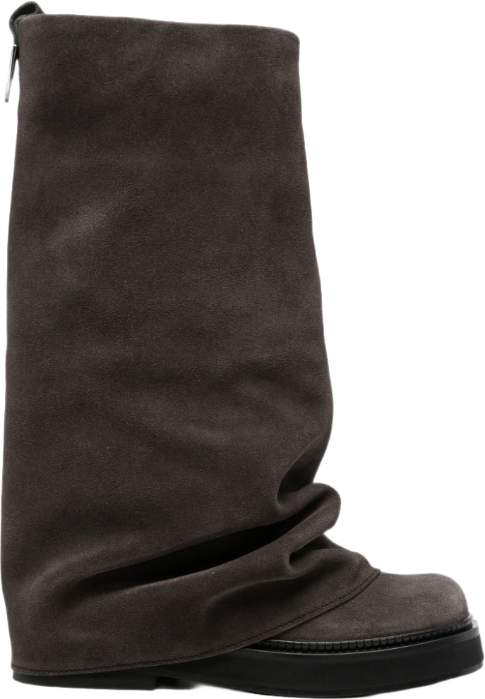 The Attico Boots Grigio Donkergrijs